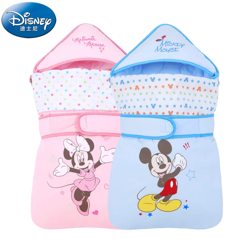 Disney мультфильм Микки Минни детские одеяла для новорожденных девочек и мальчиков