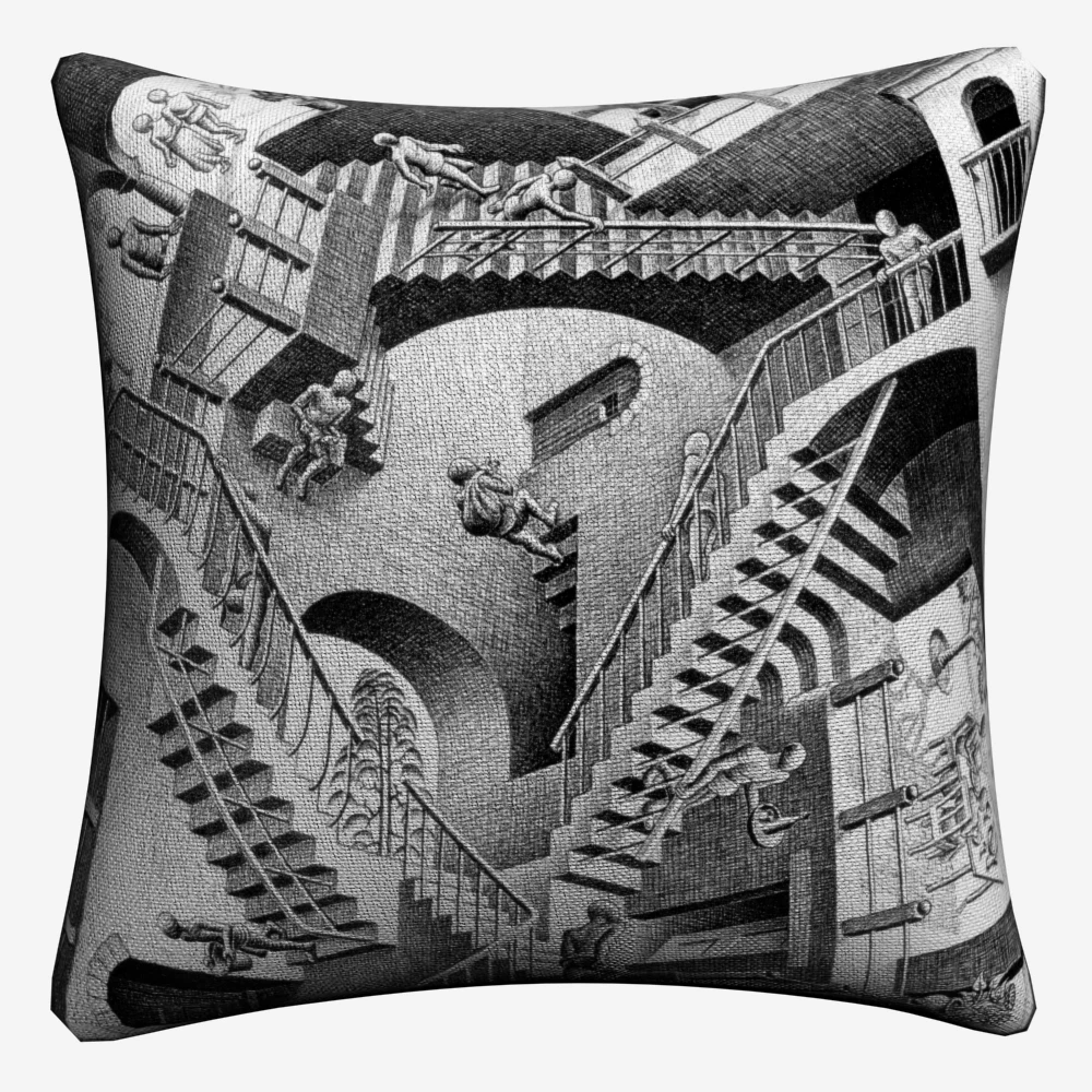 Escher Surreal геометрическое оформление декоративное хлопковое белье Наволочка 45x45 см