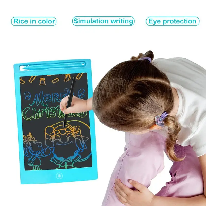 Children's Electronic Drawing Toys 8.5 Inch LCD Children Painting Board Writing Plate Tablet Light Blackboard | Игрушки и хобби