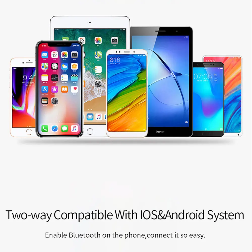 Беспроводные спортивные наушники WIWU Bluetooth для iPhone Hi-Fi стереонаушники бега