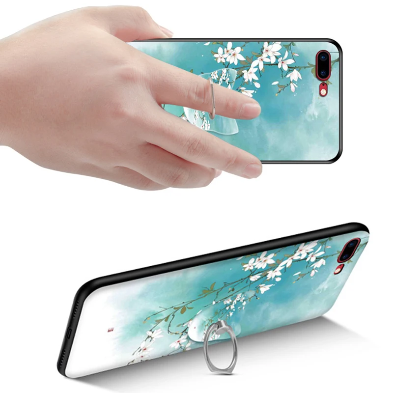Cartoon Case Xiaomi Redmi 6a 6 S2 For mi a2 a1 8 lite Se Phone Cases With Ring Cord |