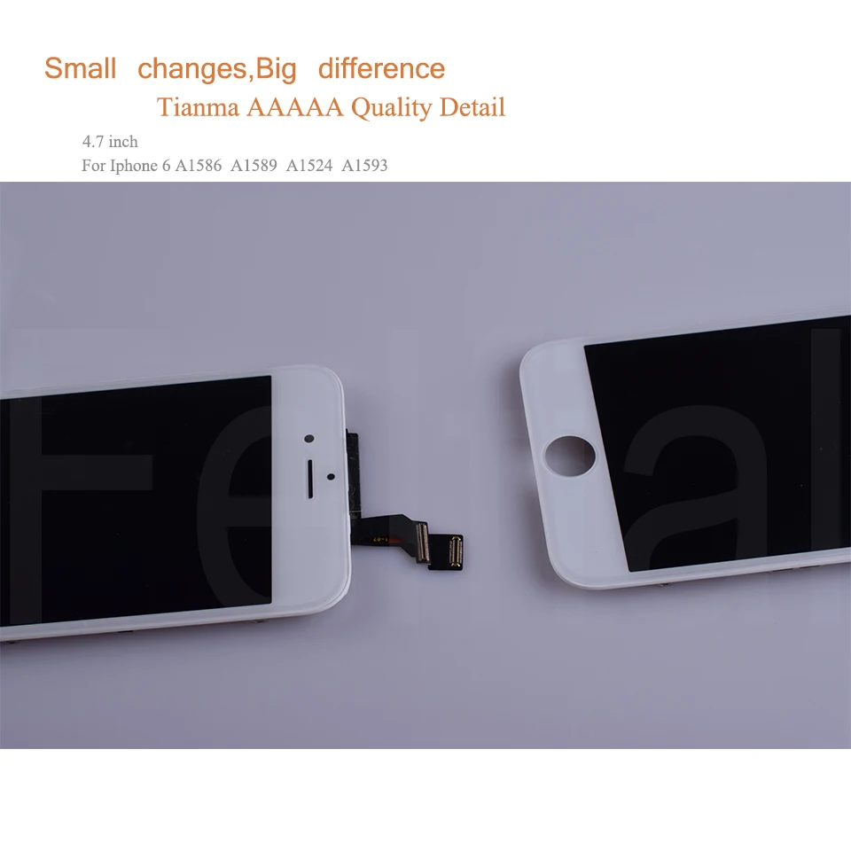 10 шт./лот для Apple iphone 6 Полный ЖК-дисплей сенсорный экран дигитайзер панель Pantalla