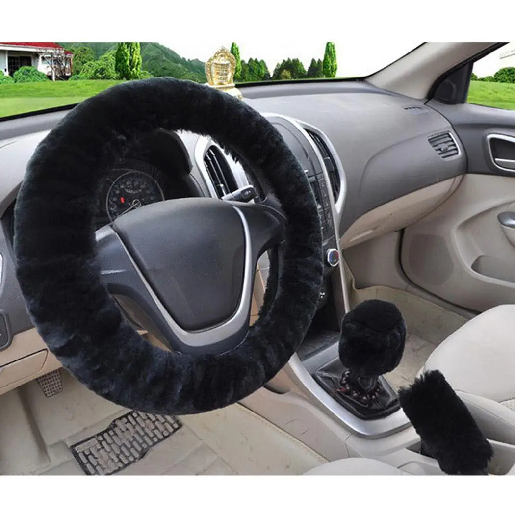 Автомобильный руль на чехол для салона автомобиля контрастный цвет 3