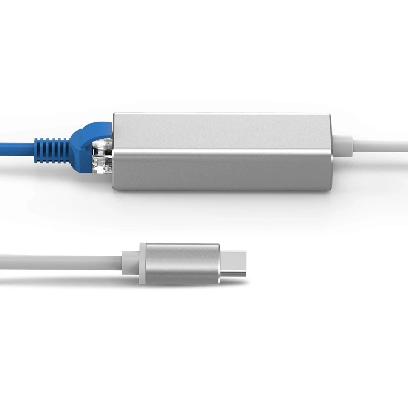 Usb C к Rj45 3 1 type-C/Thunderbolt Gigabit Ethernet cетевой адаптер LAN для 2017 Macbook iMac Pro |