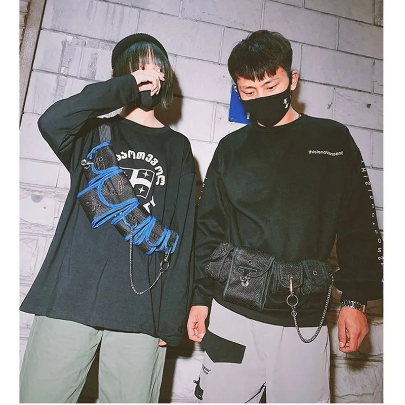 Men Waist Bag Ladies Designer Fanny Pack Fashion Street Money Chest Bum Belt Bags Heuptas Women Pochete New Cool Heuptasje | Багаж и сумки