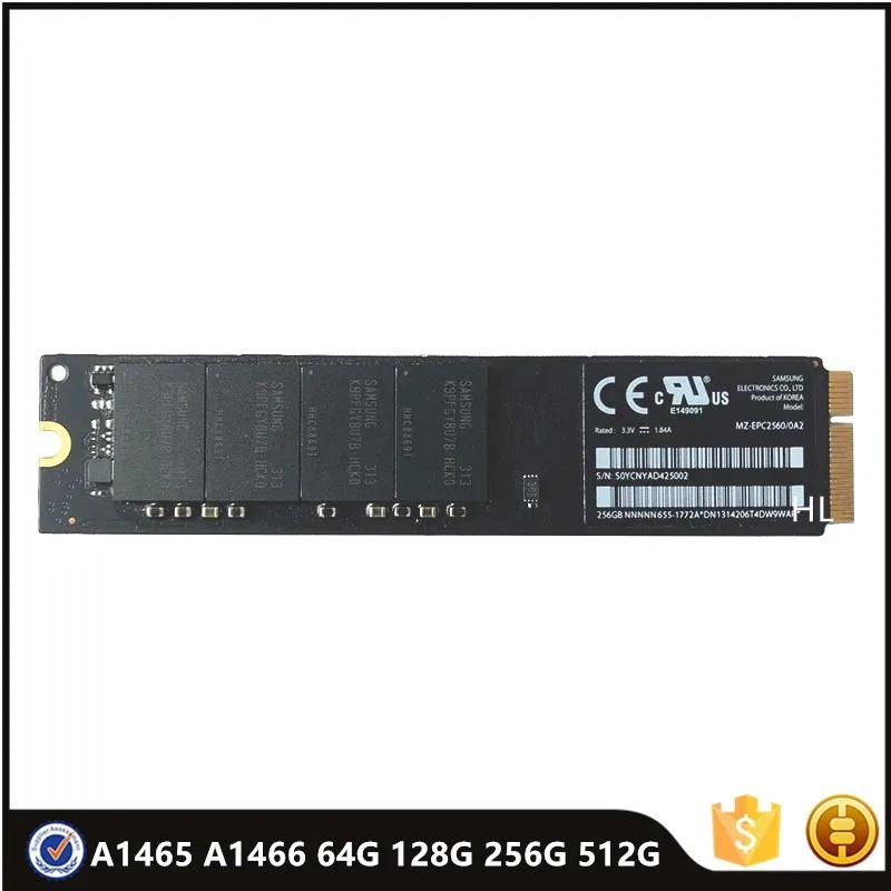 SSD диск A1465/A1466 128/256/512 ГБ 2012 дюйма|Компьютерные кабели и разъемы| |