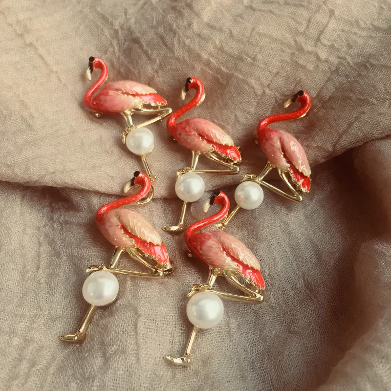 Love Bird Brooch Natural Pearl Fashion A Can Do Pendeloque Cut Auspicious Red Ornaments Jewelry | Украшения и аксессуары