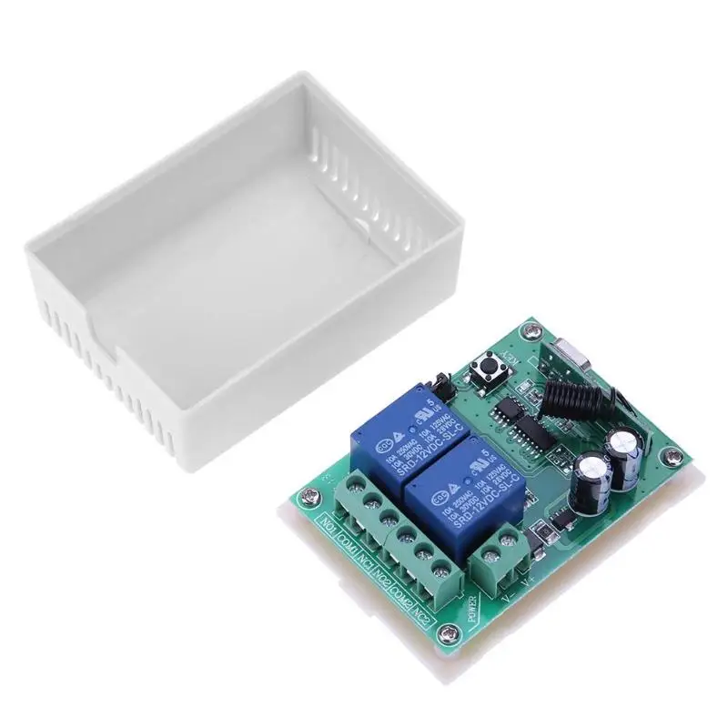 Новый DC 24V 10A 2CH RF беспроводной переключатель системы дистанционного управления
