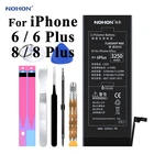 Оригинальный аккумулятор Nohon для iPhone 6 8 Plus 6P 8 P, 1810 мАч-3360 мАч, аккумуляторы + инструменты для Apple iPhone 6 8 Plus 6P 8 P