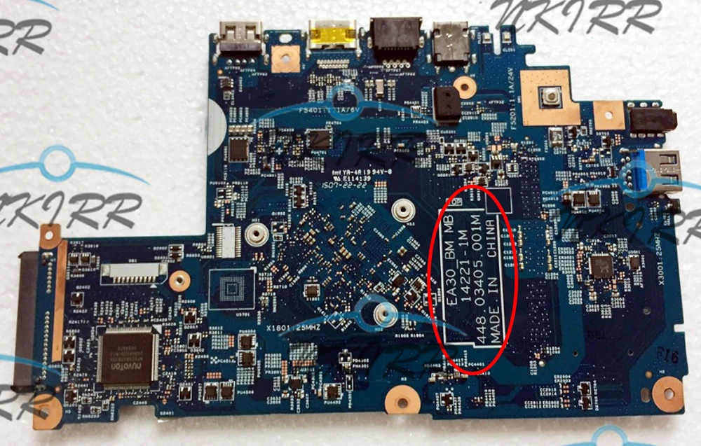 Материнская плата EA30 _ BM 14221-1M 448.03405.001M NBMRT11005 NBMRT11006 N2940 для Acer Aspire ES1-311 MS2393