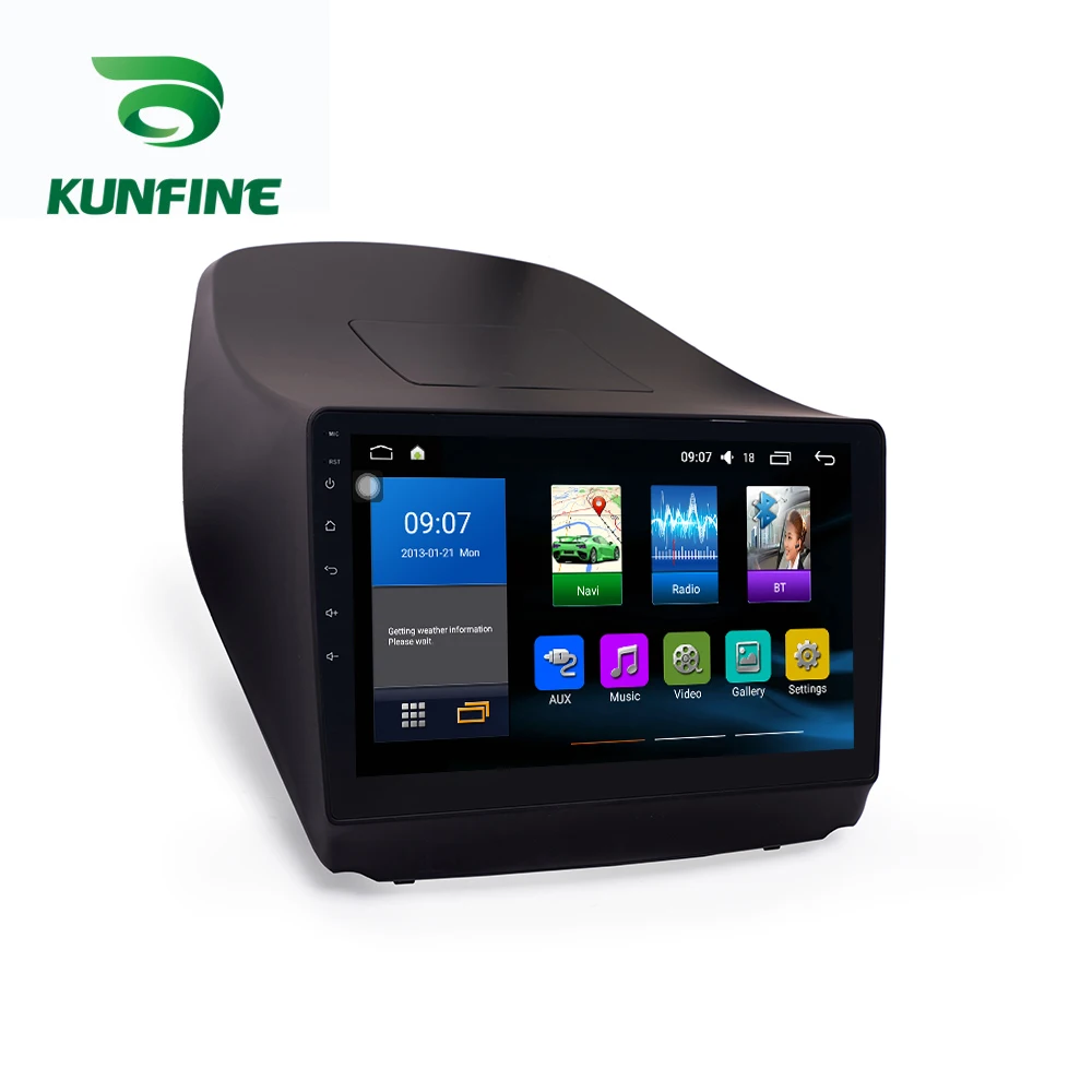 Восьмиядерный 1024*600 Android 8 1 автомобильный DVD GPS навигационный плеер Deckless стерео для