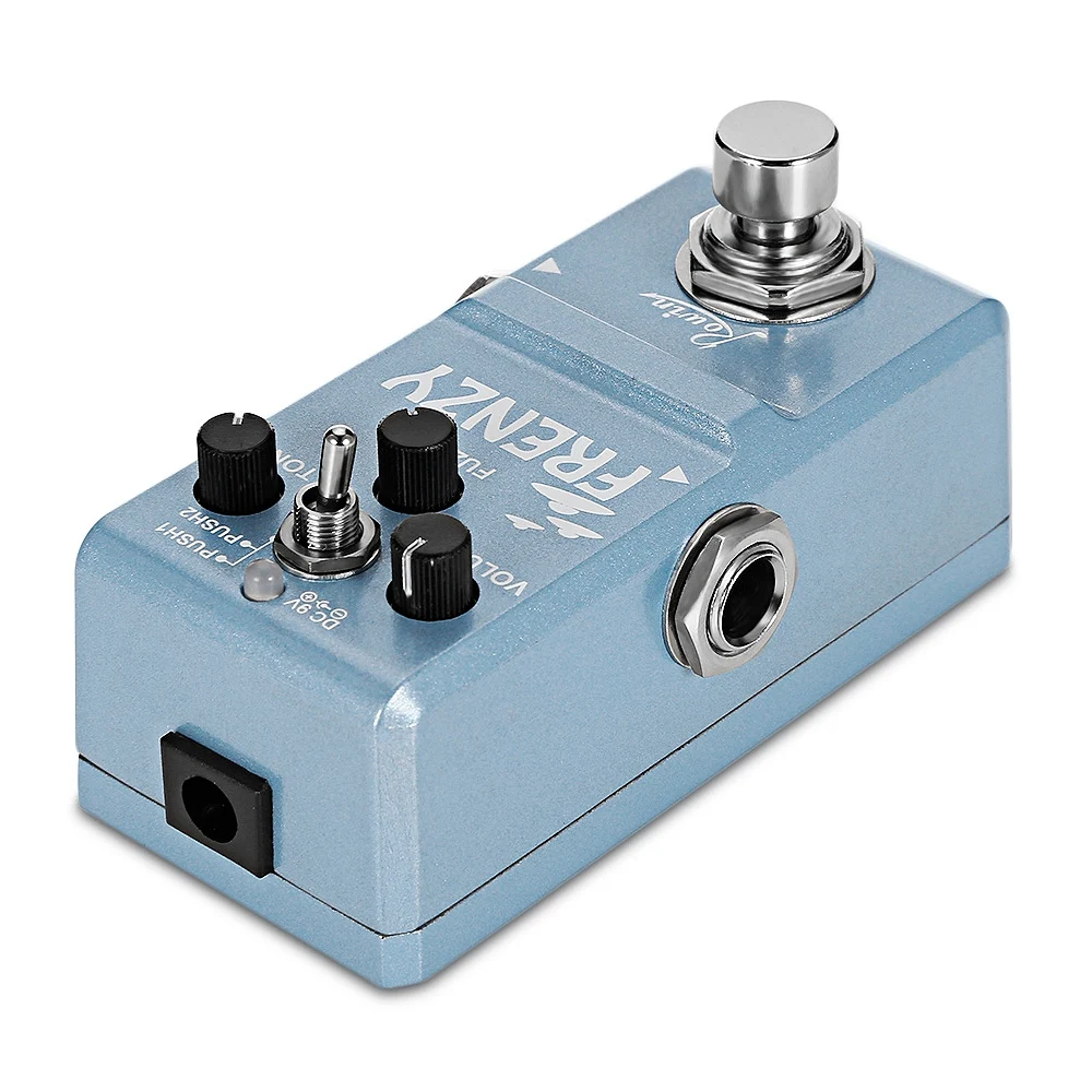 SEWS Rowin мини гитарная педаль эффектов Классический Fuzz бас гитара с настоящим