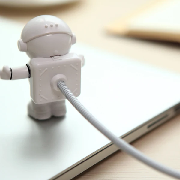 Современный творческий робот моделирование USB ночник DC 5 В мини Портативный