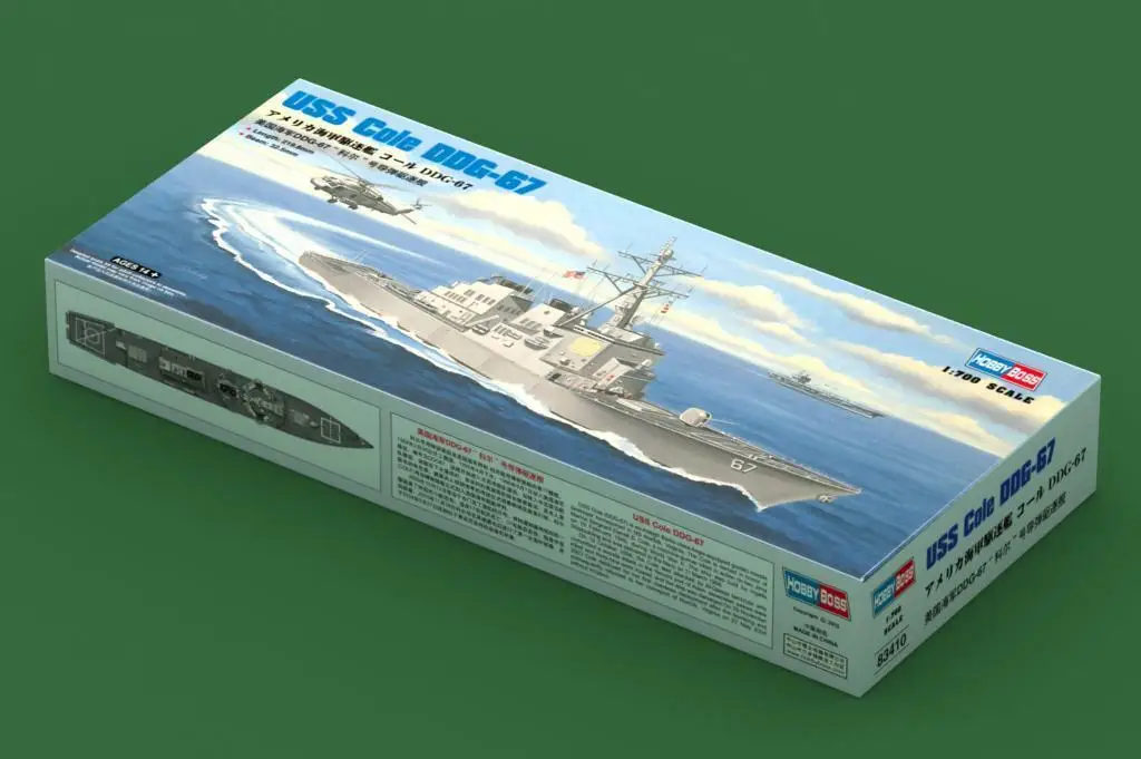 Hobbyboss 1/700 83410 Scale USS Cole DDG-67 Model Kit | Игрушки и хобби