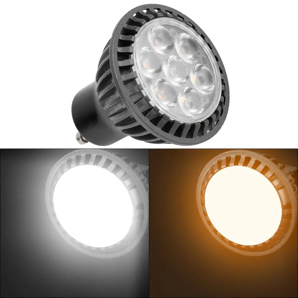 GU10 AC85 265V 7 Вт LED чаша лампы лампа для домашнего внутреннего шкафа декоративное