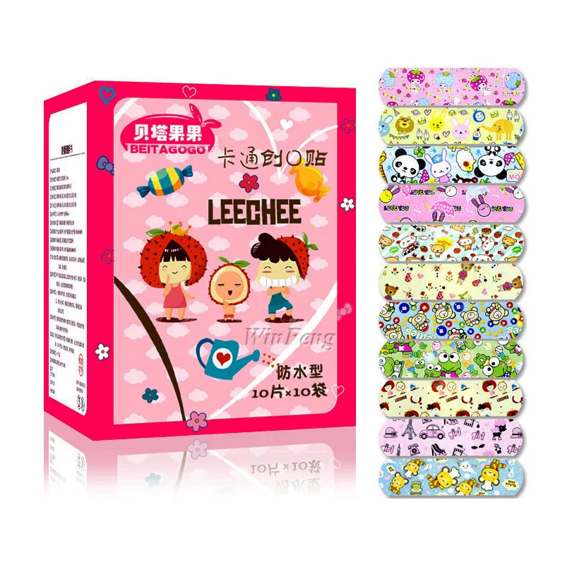 20 шт./лот мультяшный водонепроницаемый бандаж для помощи на ремне кемпинга