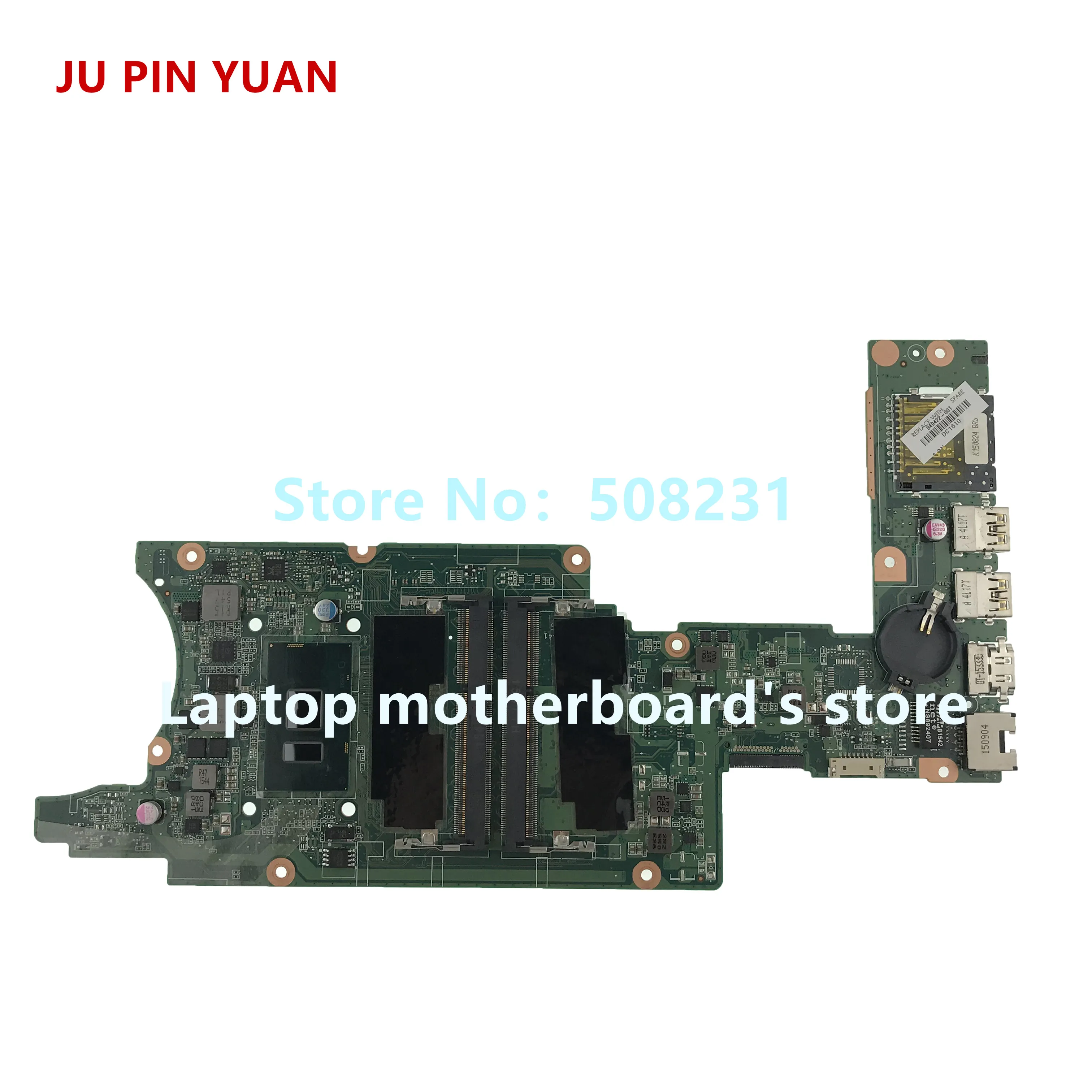 

JU PIN YUAN 849422-601 849422-001 DAY62PMB8E0 mainboard For HP Envy X360 15-U493CL Laptop Motherboard i7-6500U fully Tested