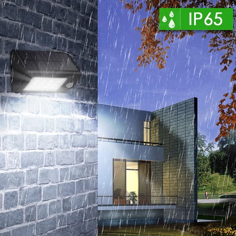 Уличный светильник DCOO на солнечной батарее перезаряжаемый с датчиком движения