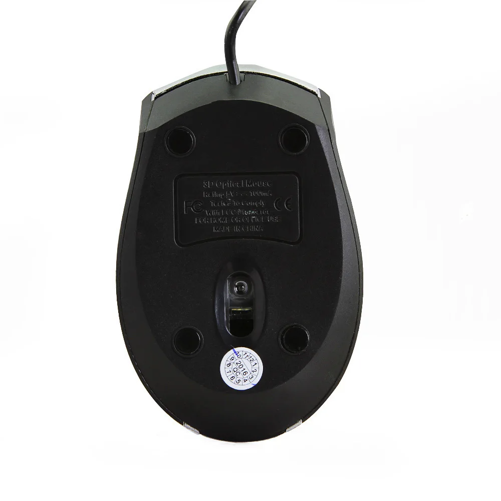 Проводная оптическая 3D компьютерная мышь CHYI 1600DPI USB игровая для ПК геймера