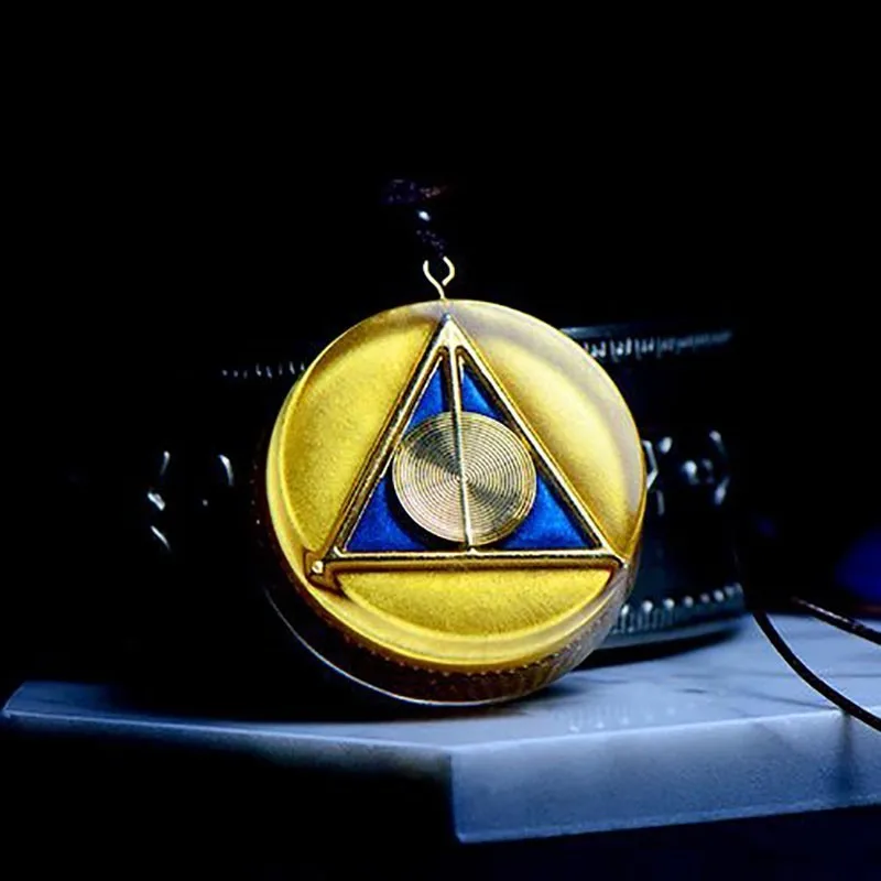 Подвеска из натурального кристалла AURA REIKI Orgonite для очищения Волшебная ведьма