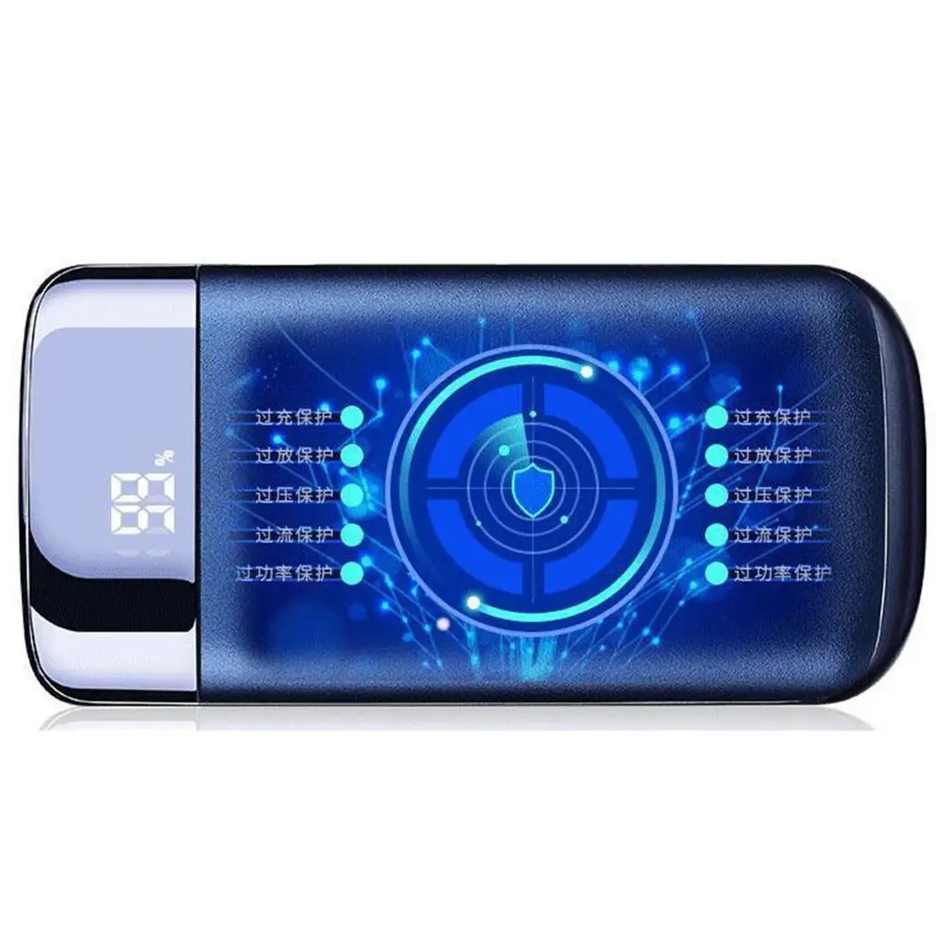 2 USB LED Powerbank Портативный 20000 мАч Внешний аккумулятор внешний повербанк зарядное