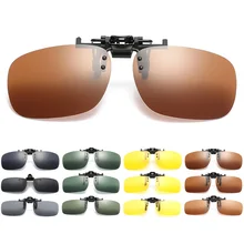 Поляризованные солнцезащитные очки с клипсой для мужчин и