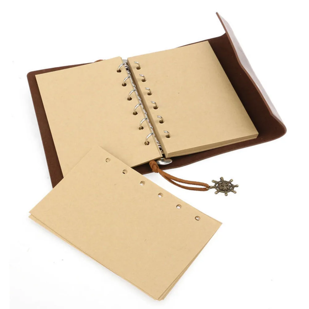 Дневник Классический Винтаж Пиратский ремень тетрадь Сменные Искусственные ПУ