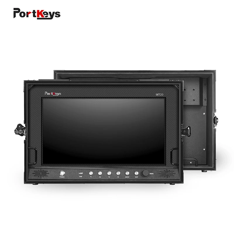 PortKeys MT20 19 5 дюйма HDMI/3G SDI полевой и студийный монитор камеры с жестким чехол 3D