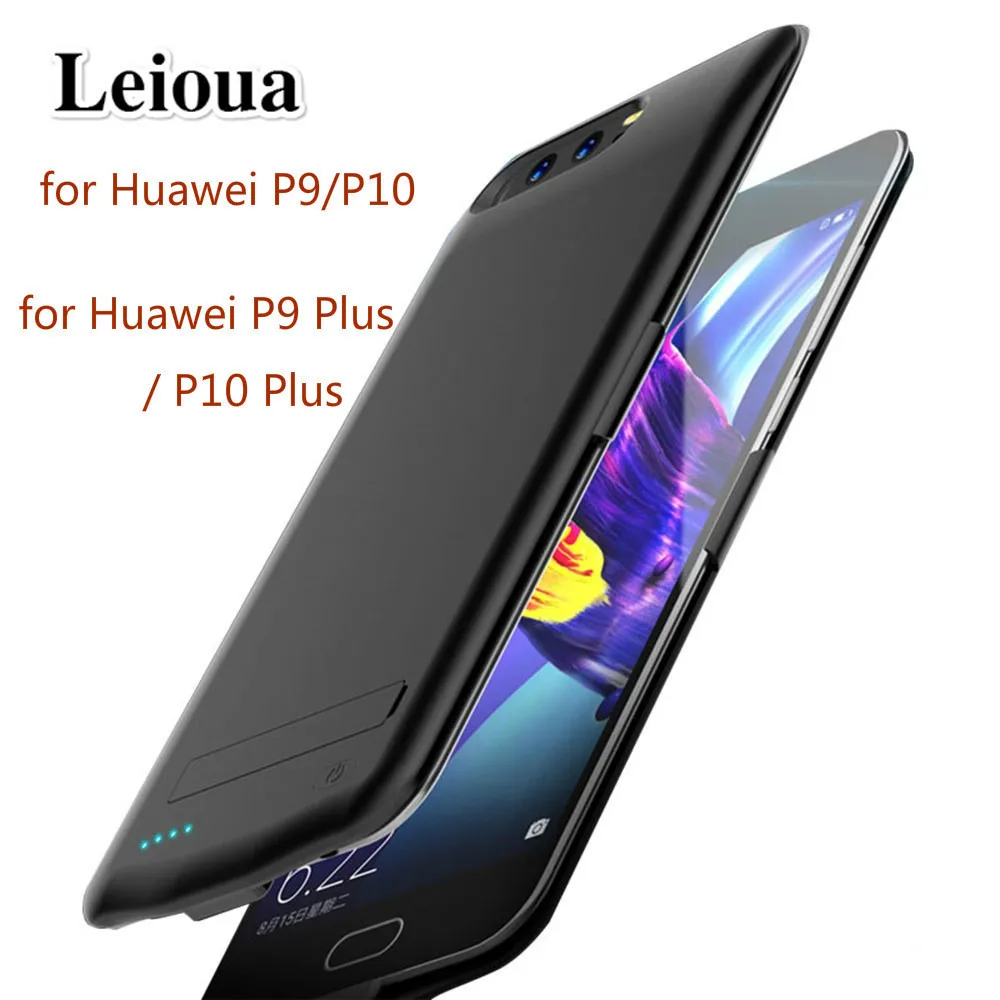 Чехол для зарядного устройства Leioua 6800 мА/ч Huawei P9 P10 новый чехол с зажимом зарядки