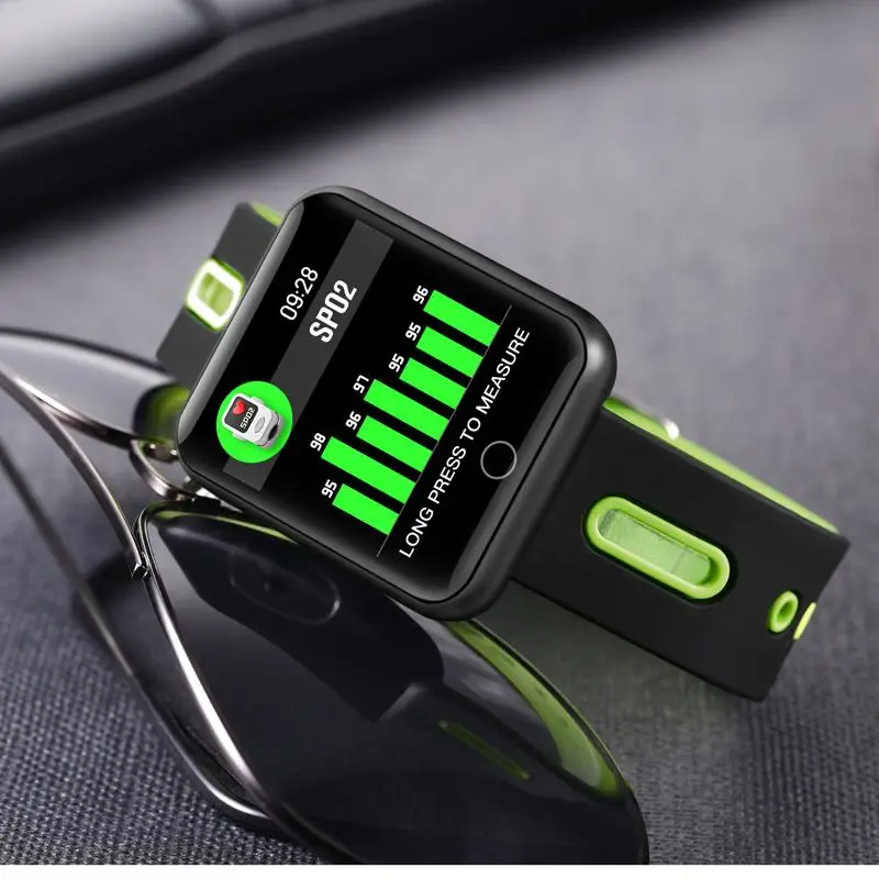 Новый XM 01 1 3 ''ips Цвет экран Smartwatch Водонепроницаемый Музыка Управление крови