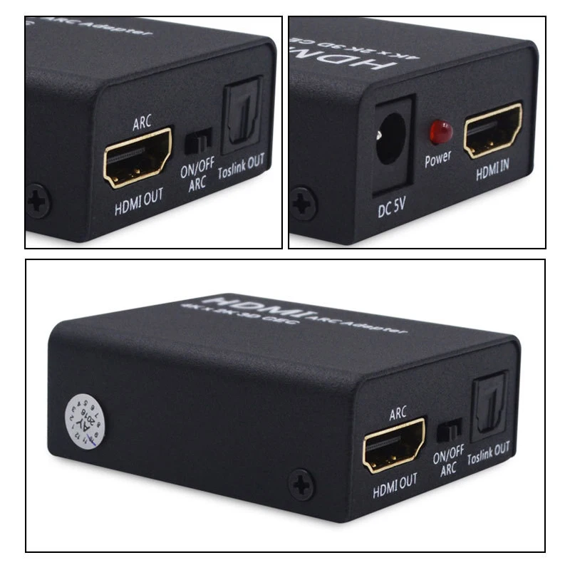 Топ предложения 4K x 2K 3D 1080P HDMI ARC адаптер к Toslink аудио конвертер удлинитель |