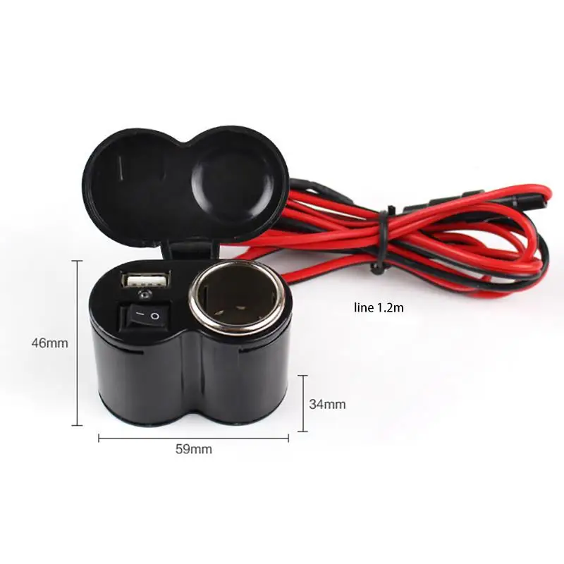 Новая мотоциклетная Зажигалка для сигарет водонепроницаемая Автоматическая