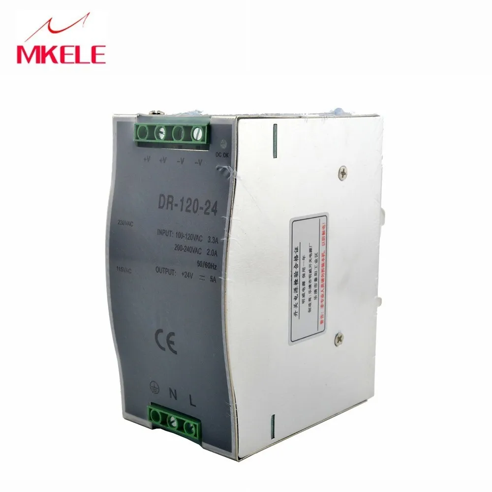 DR-120 Din Rail Voeding 120 W 15 V 8A Ac Dc Converter Voor LED Strip Led Driver With CE ROHS Certifications 12V 24V 15V | Обустройство