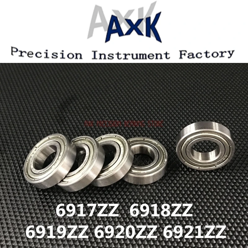 

2021 Real Axk Free Shipping 6017zz 6018zz 6019zz 6020zz 6021zz Lot /1pcs Metal Shielded Ball Bearings Roulement A Bille Rulman