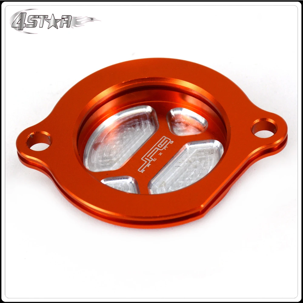 Колпачок масляного фильтра мотоцикла CNC для KTM SXF XCF EXCF XCFW EXCR EXCG SX XCW SMR SXFR SXR 250 400 450 520