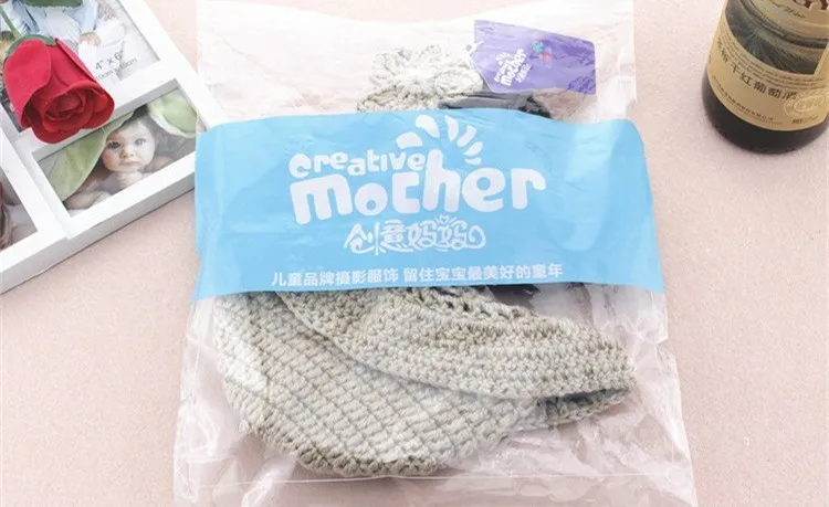 

Newborn Photography Props Accessories Baby Costumes Photo Peacock Photos Crochet Knit Clothing Headwear Outfits Baby Photo Props