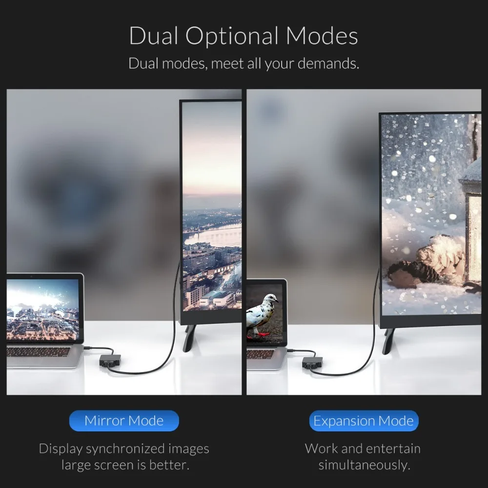 Адаптер ORICO Mini DP в VGA кабель переходник типа Папа мама аудио и видеоадаптер для HD
