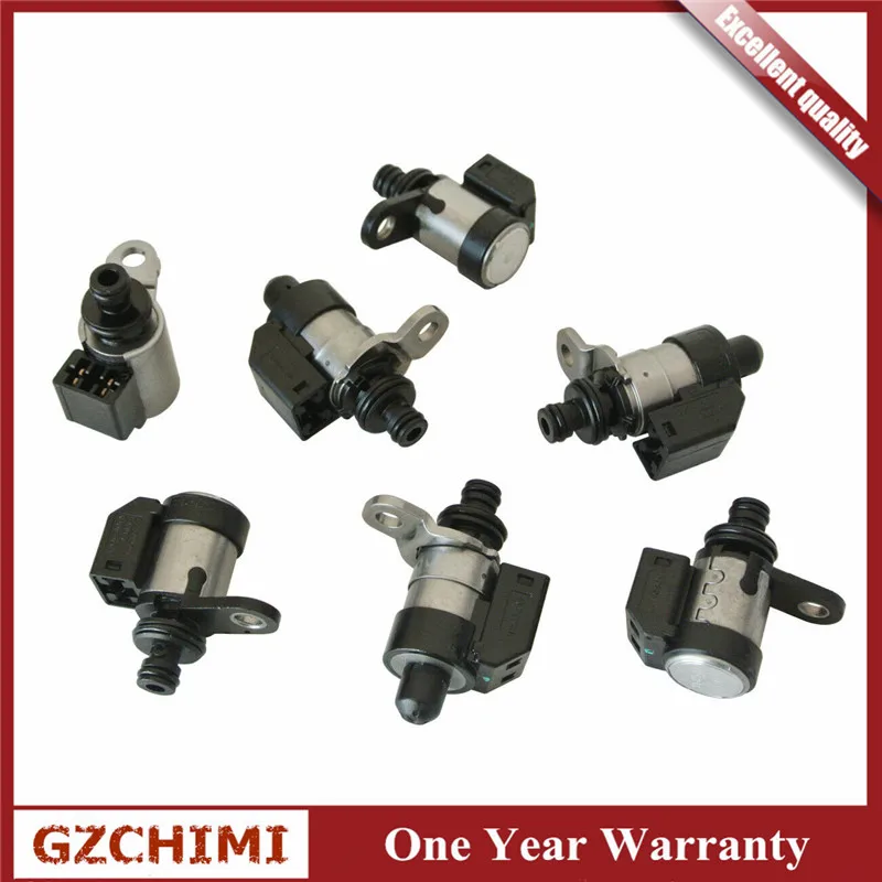 7Pcs RE5R05A Transmission Solenoid Tested For Nissan Pathfinder 2002 UP | Автомобили и мотоциклы