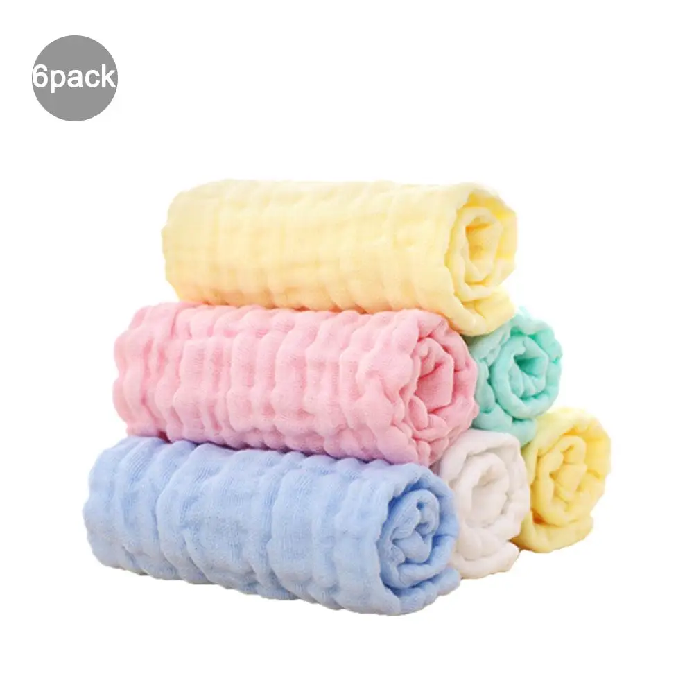 Очень мягкий детский полотенце SetMuslin Burp Cloths 6 упаковок Большой 11 на 100% хлопок