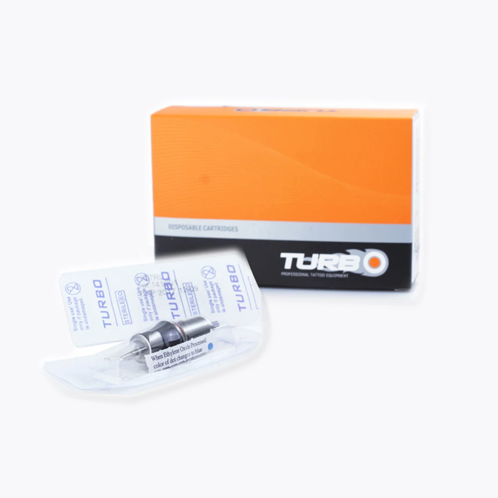 

EZTURBO TATTOO CARTRIDGE NEEDLES FOR TATTOO PEN Round Shader 1203RS/1205RS/1207RS/1209RS/1211RS/1214RS/1218RS CUSTOMIZABLE