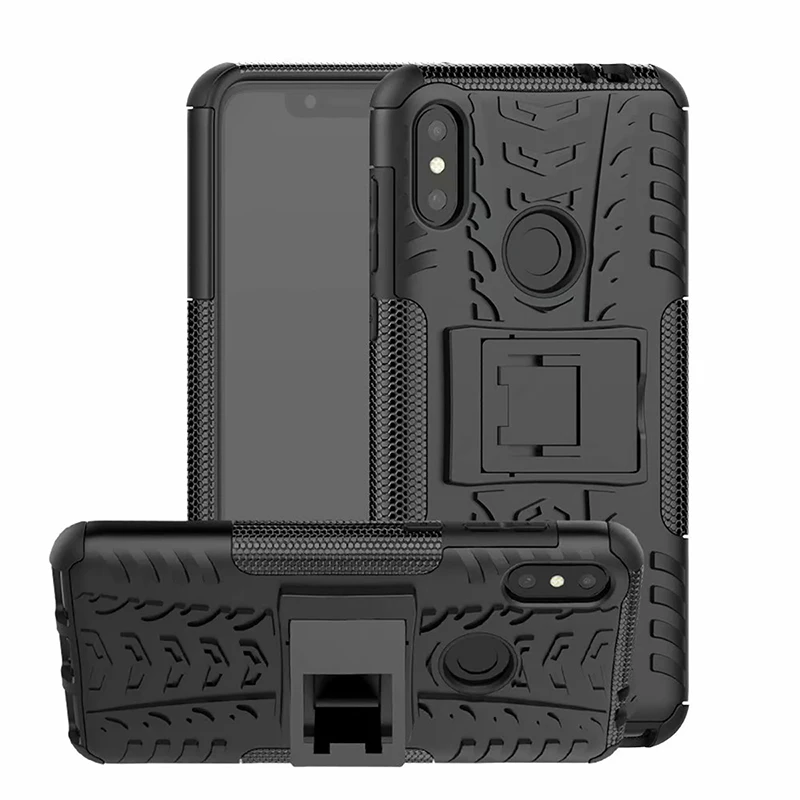 Alesser For Motorola Moto One Power Silicone Case 6.2'' Protective Shockproof P30 Note Phone Armor |