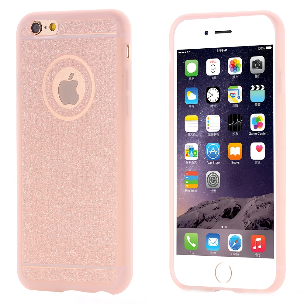 KISSCASE Case For iPhone 5 5s SE 6 6S PLus Cases Glitter TPU Silicone 6s Plus Cover Soft Rubber Silicon Capa |