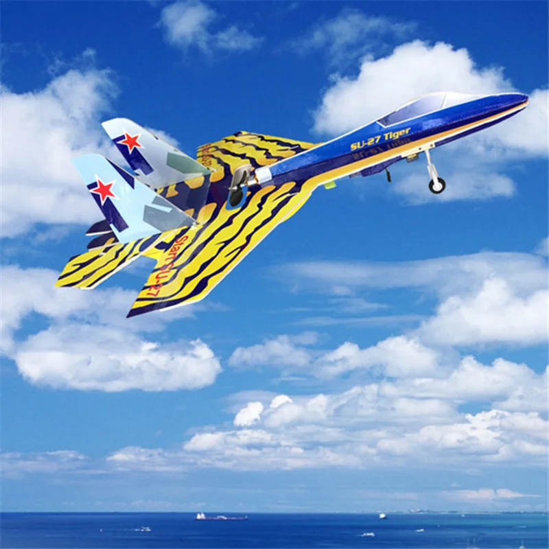 SU27 в сборе KT доска шасси DIY рулевое колесо для FPV RC самолет с неподвижным крылом