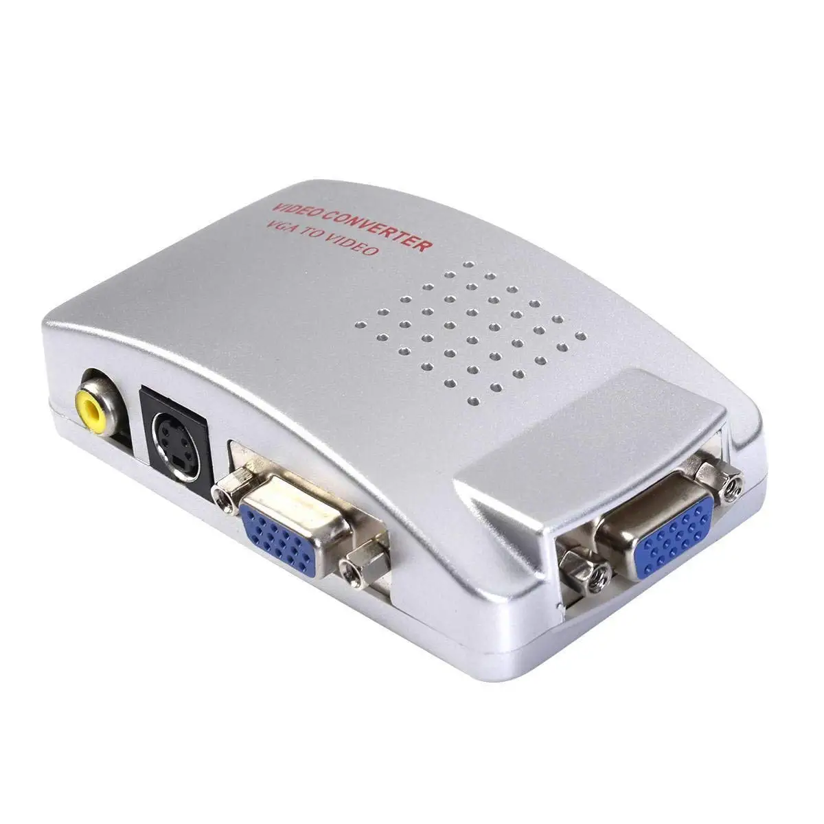 Композитный адаптер S video Box для ПК ноутбуков Windows Mac (ПК в телевизор) RCA AV TV| |