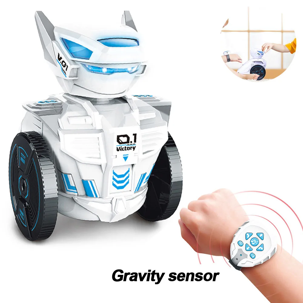 Dancing Robot Electric Children Toy With LED Lights Battery Operated Watch Remote Kids Interactive Singing RC |