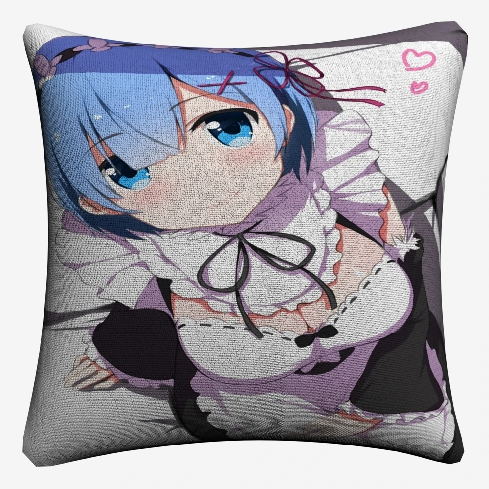 Konosuba Kawaii аниме девочка декоративная подушка чехол для дивана 45x45 см льняная