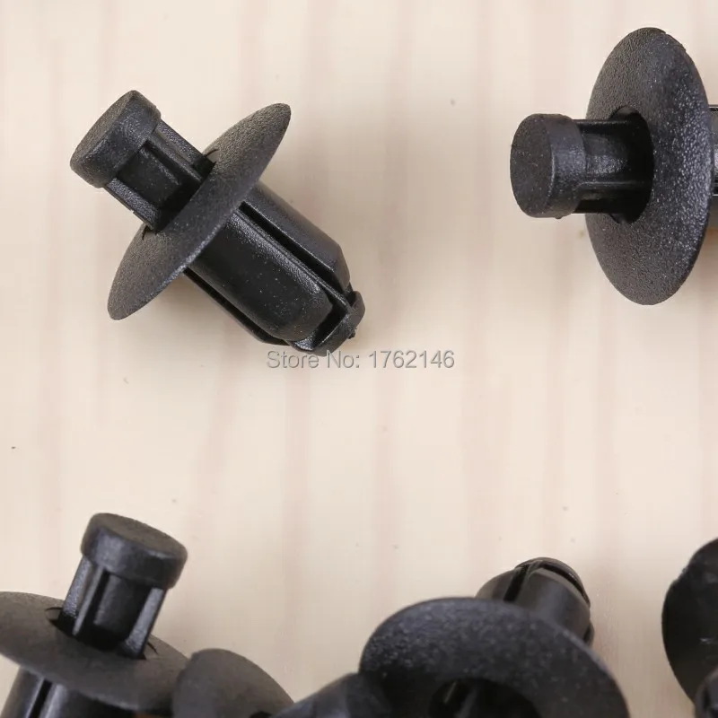100x черные нейлоновые фиксаторы для отделки панели Hyundai Kia Accent Cowl Genesis Veracruz 86155 2H100