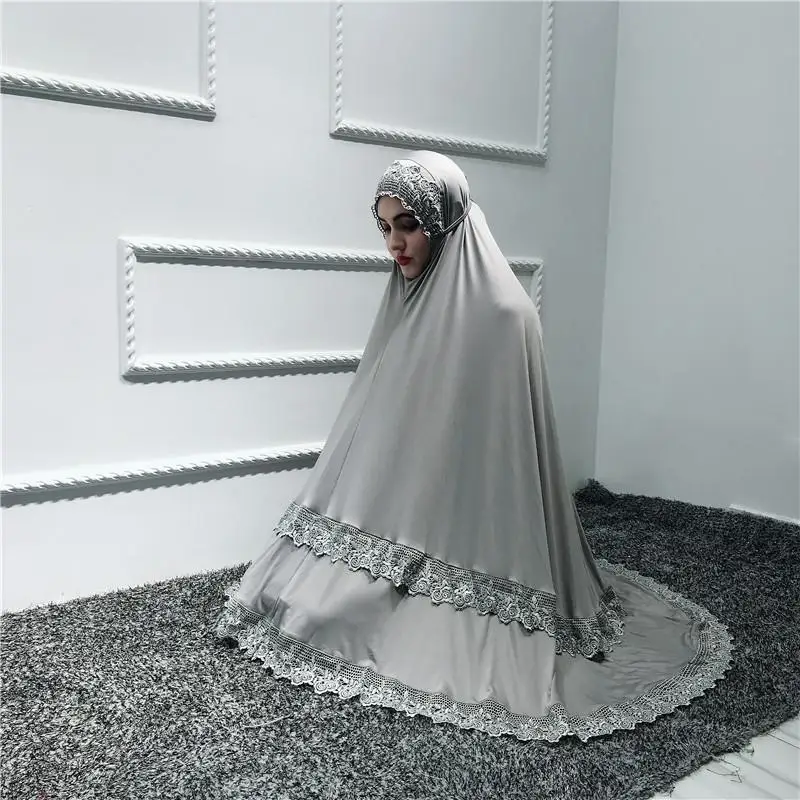 Ramadan Abaya Muslim Prayer Women Arab Dress Long Maxi Robe Kaftan Jilbab Islam