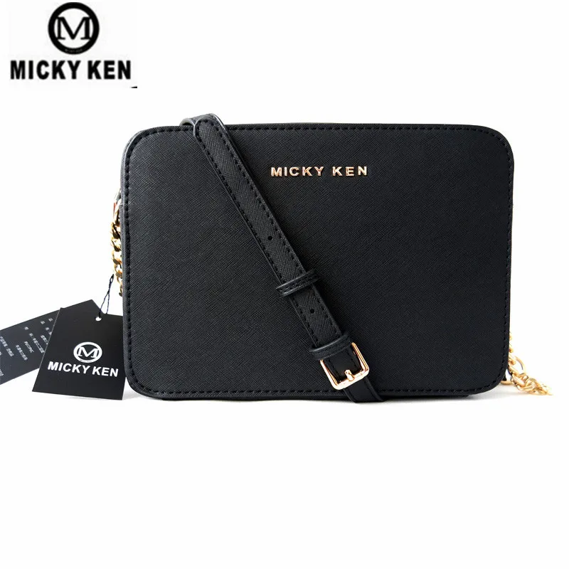 

MICKY KEN BRAND 2018 women messenger bags Handbags designer high quality hors shoulder bag chain sac a main bolsos mujer