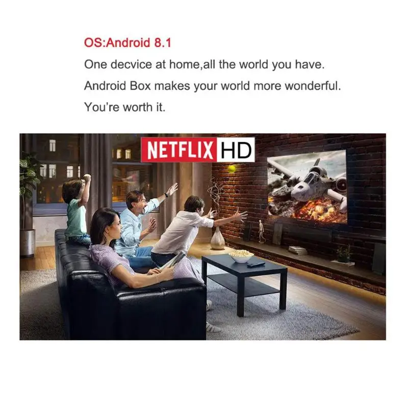 2019 Android 9 0 ТВ коробка X88 MAX Plus 4 GB Оперативная память 64 Гб Встроенная RK3328 пятиядерный